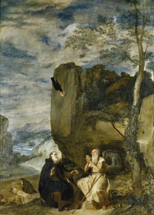 St. Anthony the Abbot and St. Paul the First Hermit
